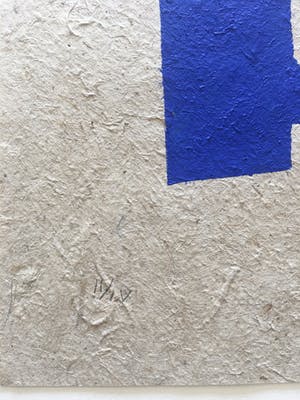 Klaas Gubbels - sjabloondruk 'Blauwe kan' - 2016 - oplage II/IV kopen? Bied vanaf 250!