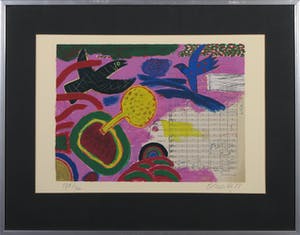 Corneille - Zeefdruk, Hommage aan Tsjaikovski - Ingelijst kopen? Bied vanaf 200!