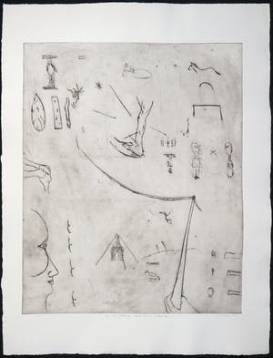 Henk Visch - Ets, Het niet-gelijk-zijn toont zich in herkenning kopen? Bied vanaf 1!