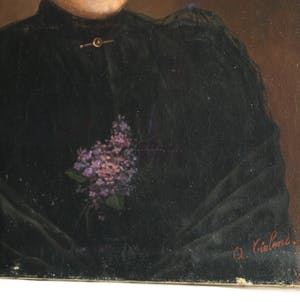 Niet of onleesbaar gesigneerd - Olieverf op doek, “Portret vrouw” – gesigneerd – oud – 65 x 54 cm. kopen? Bied vanaf 1!