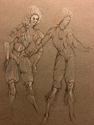 Leonor Fini - Zonder titel kopen? Bied vanaf 25!