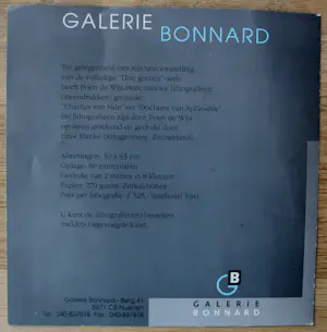 Poen de Wijs - Ingelijste litho: Dochters van Aphrodite kopen? Bied vanaf 85!