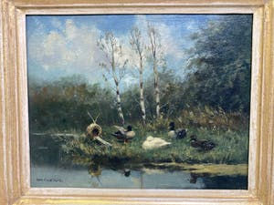 Constant Artz - Eenden aan de waterkant kopen? Bied vanaf 750!