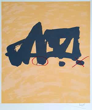 Arty Grimm - Zeefdruk verkocht voor € 35!