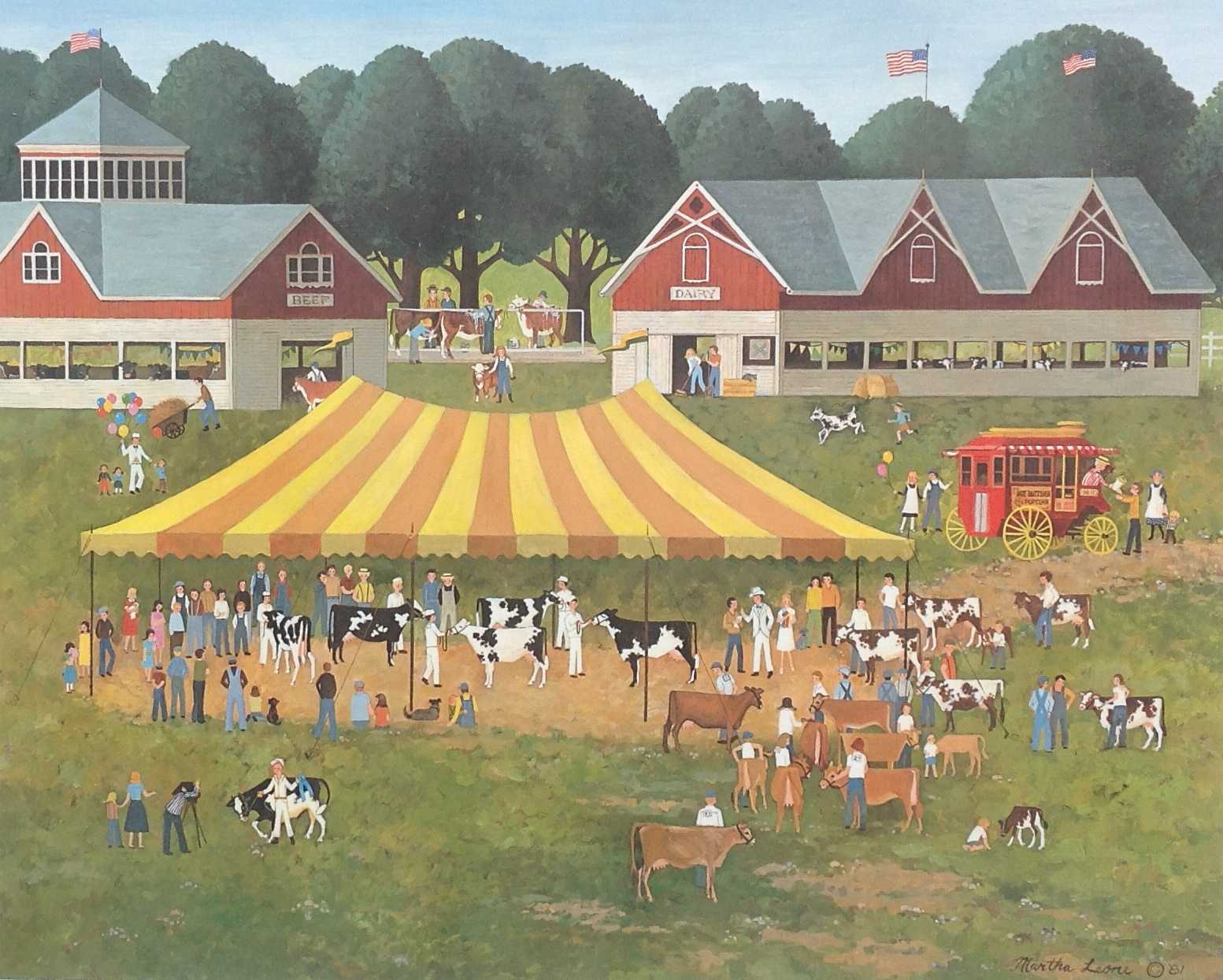 Niet of onleesbaar gesigneerd - Sunshine Fair verkocht voor € 1!