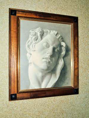 Cornelia Hioolen - Potloodtekening - Barbarini Faun verkocht voor € 55!