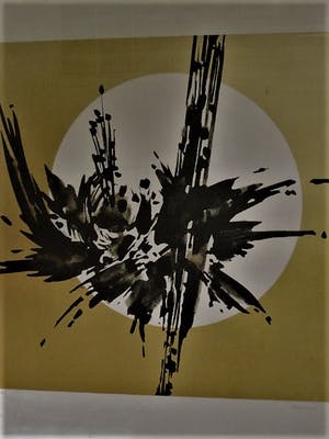 Pieter Wiegersma - glazenier, schilder, tapijtkunstenaar en schrijver - Abstract Litho - gesigneerd kopen? Bied vanaf 10!