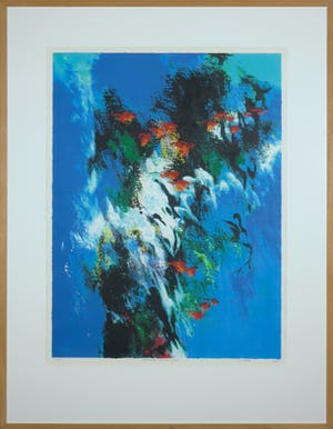 Mattie Schilders - Zeefdruk, Oorsprong van elk leven - Ingelijst (Groot) kopen? Bied vanaf 1!