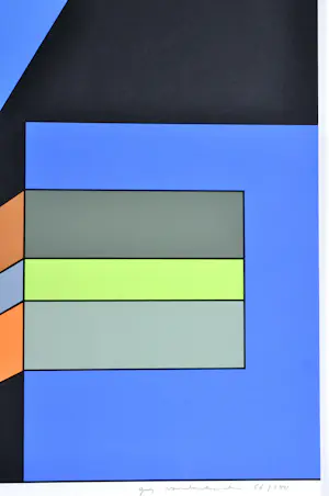 Guy Vandenbranden - Zeefdruk - Gesigneerd - 70x50 cm - 1975 kopen? Bied vanaf 220!