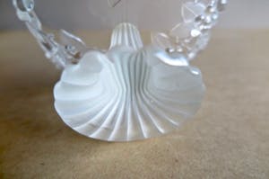 Walther glas - Set Kristalglazen schaaltjes - floraal design in reliëf en gepatineerd kopen? Bied vanaf 1!