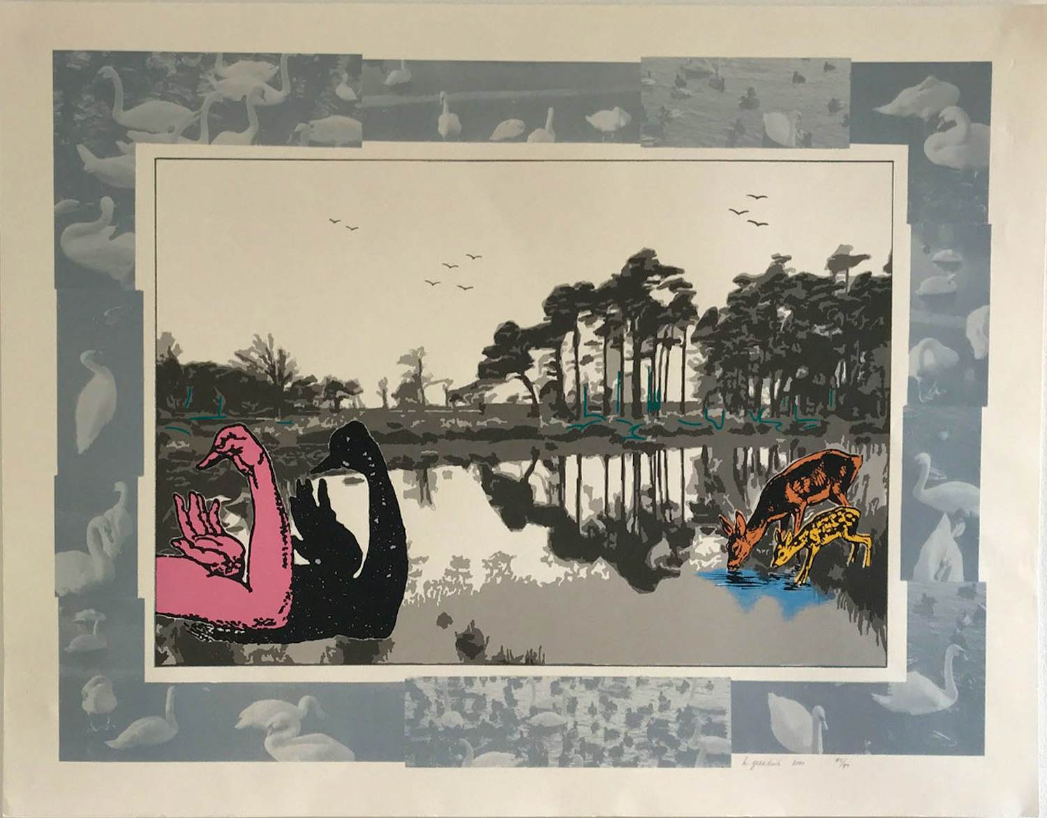 Herman Geerdink - Zwanen kopen? Bied vanaf 100!