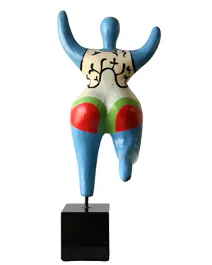 Niki de Saint-Phalle - "Nana" - Papier-maché en hand vervaardigd geschilderd kopen? Bied vanaf 285!