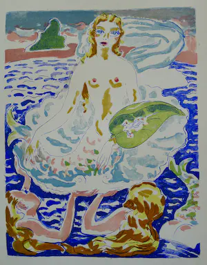 Kees van Dongen - Gravure 1001 nacht: 'Le s Femmes serpentines' kaufen? Bieten Sie von 10!