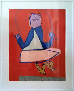 Jan Roëde - Touwtje springen verkauft für € 200!