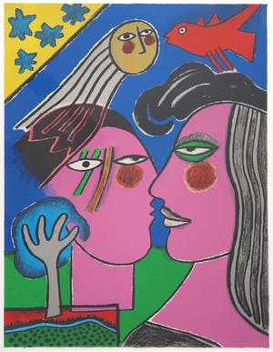 Corneille - Sous le ciel et etoile - Ingelijst kopen? Bied vanaf 280!