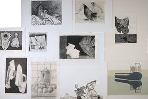 Ada Buitelaar - en vele andere! - Groot lot met 35 werken op papier kopen? Bied vanaf 1!