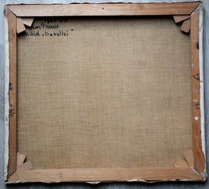 Harmen Meurs - olieverf op doek: de vallei - 1956 kopen? Bied vanaf 395!