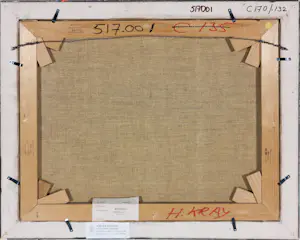 Hein Kray - Olieverf op doek, Anloo - Ingelijst kopen? Bied vanaf 20!