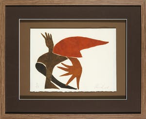 Reinhoud D'Haese - & Italo Calvino, Aquatint (uit zeer kleine oplage!) - Ingelijst kopen? Bied vanaf 1!