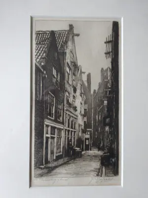Johannes Josseaud - St Pietersteeg Amsterdam 1927 kopen? Bied vanaf 75!