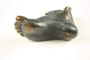 Les Deux Garçons - Bronzen beeld - 'Oorvoet' kopen? Bied vanaf 450!