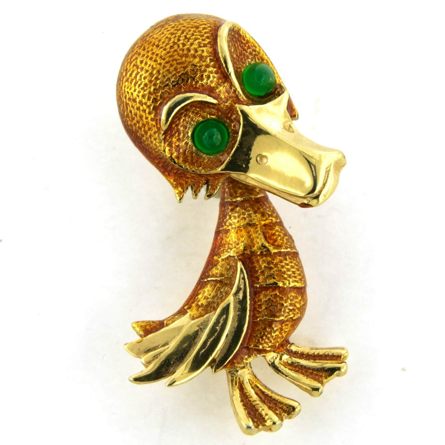 M. BOUCHER onedele broche in een vorm van een eend kopen? Bied vanaf 110!