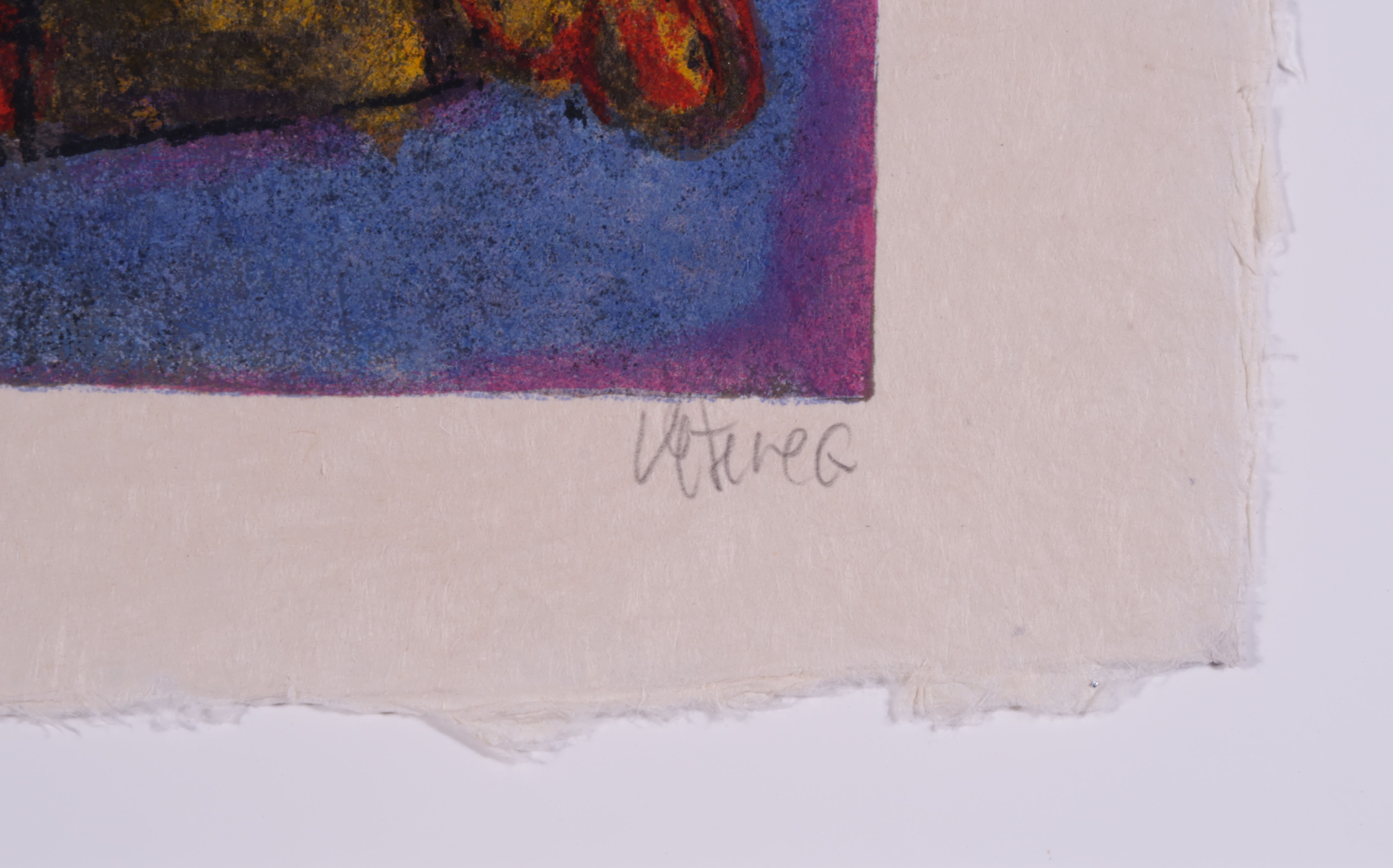 Giovanni Vetere - Zeefdruk, Zonder titel kopen? Bied vanaf 20!