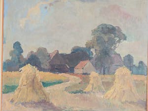 Jan Kagie (jr.) - Landschap Drenthe met Boerderij kopen? Bied vanaf 300!