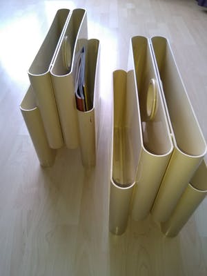 Giotto Stoppino - 2 Lectuurbakken jaren 70, Kartell kopen? Bied vanaf 100!