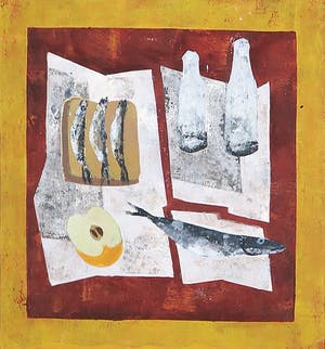 Betty Scheer - Linosnede, De lunch kopen? Bied vanaf 1!