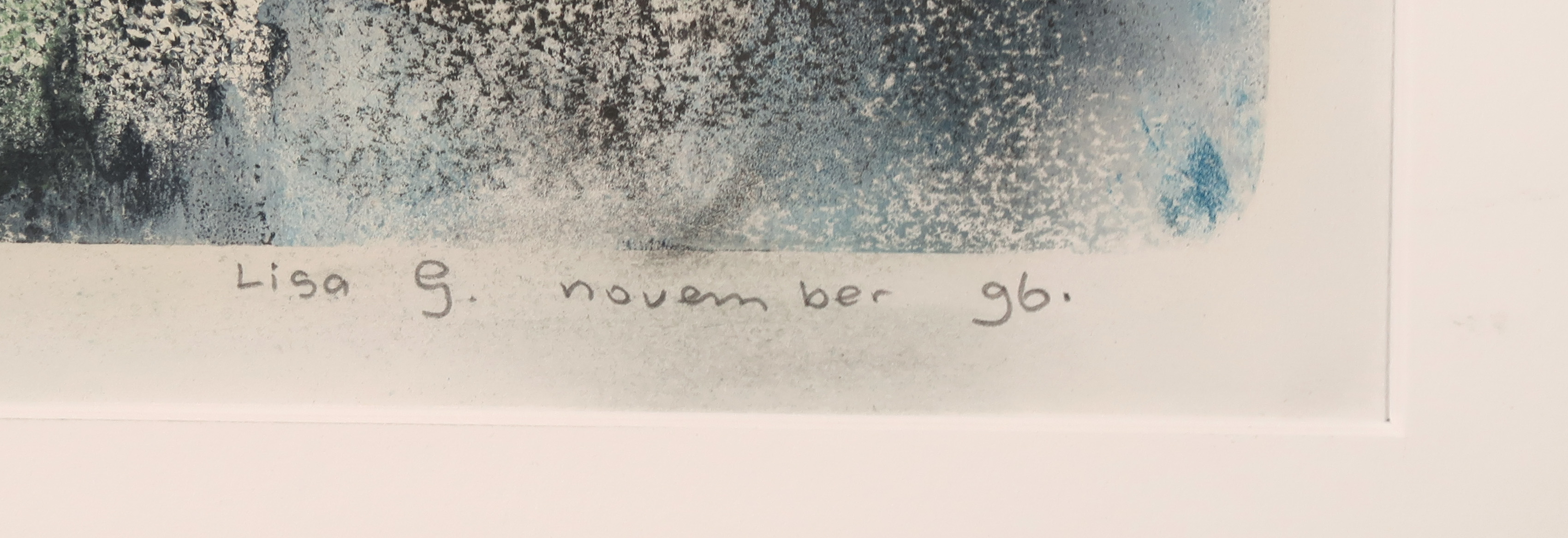 Niet of onleesbaar gesigneerd - Gemengde techniek op papier, O.a. collage met krijt en olieverf kopen? Bied vanaf 1!