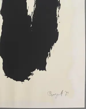 Bram Bogart - ingelijste gesigneerde zeefdruk kopen? Bied vanaf 829!