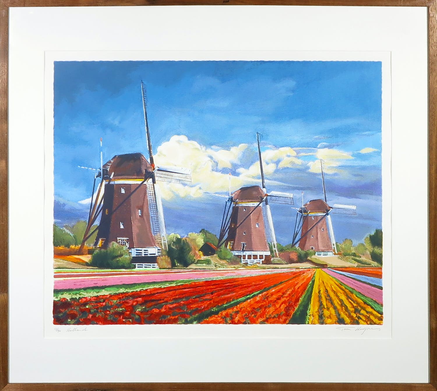 Toon Kuijpers - Zeefdruk, Holland - Ingelijst kopen? Bied vanaf 1!