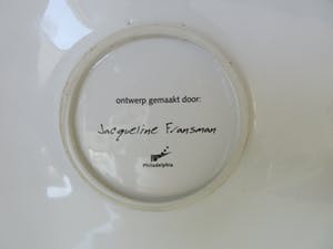 Plateelfabriek Schoonhoven N.V. - Wandbord vissen design Jacqueline Fransman kopen? Bied vanaf 1!