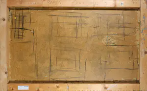 Jan Maarten Luursema - Gemengde techniek op paneel, Raam (Groot) kopen? Bied vanaf 1!