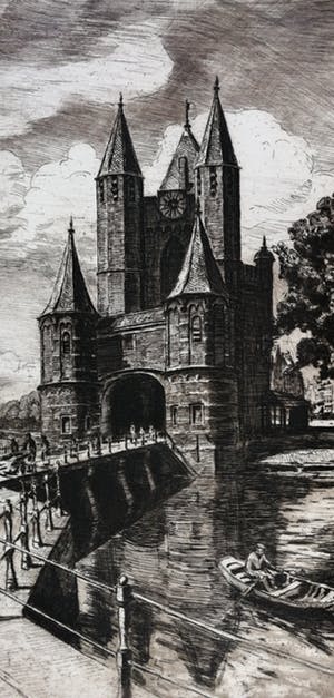 Waalko Jans Dingemans (sr.) - Amsterdamse Poort Haarlem kopen? Bied vanaf 50!