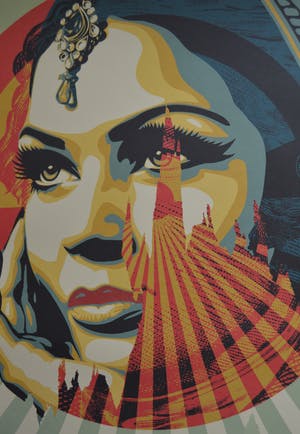 Buy Shepard Fairey - Target Exceptions - gesigneerd? Bid from 1!