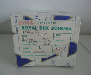 Royal Dux - porseleinen set van vaas en dekselpotje kopen? Bied vanaf 30!