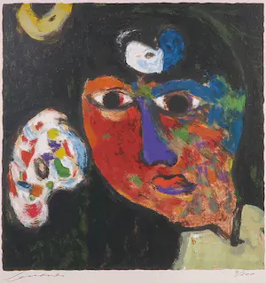 Eugène Brands - Litho, Painter - Ingelijst kopen? Bied vanaf 250!