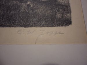 Cor. W Joppe - Litho, zonder titel kopen? Bied vanaf 20!
