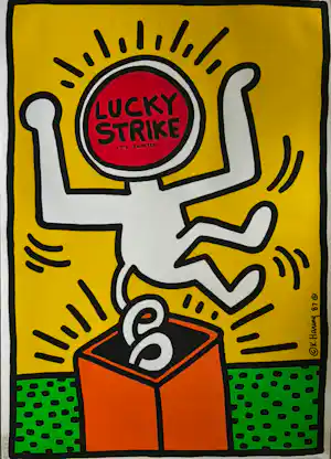 Keith Haring - Lucky Strike 2 vendu pour 160€ !