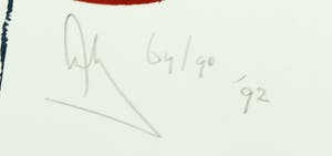 Arty Grimm - Zeefdruk, Zonder titel kopen? Bied vanaf 1!