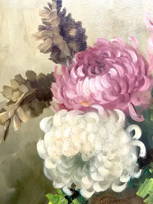 Tilly Moes - Stilleven met Chrysanten kopen? Bied vanaf 20!