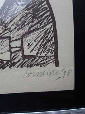 Corneille - Litho, handgesigneerd en ingelijst kopen? Bied vanaf 90!