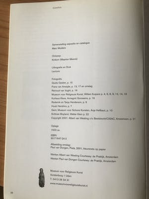 Paul van Dongen - Ets PIETA uit 2001- met het boek Pieta. kopen? Bied vanaf 150!