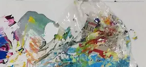 Wang Yigang - No. A 38 - oil on paper kopen? Bied vanaf 995!