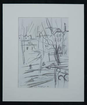 Paul Hugo ten Hoopen - Lot van een tekening en een litho kopen? Bied vanaf 1!