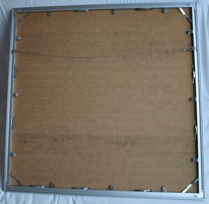 Niet of onleesbaar gesigneerd - GROTE ingelijste zeefdruk , Parkeermeter – gesigneerd – nr. 27 van 50 ex. kopen? Bied vanaf 1!