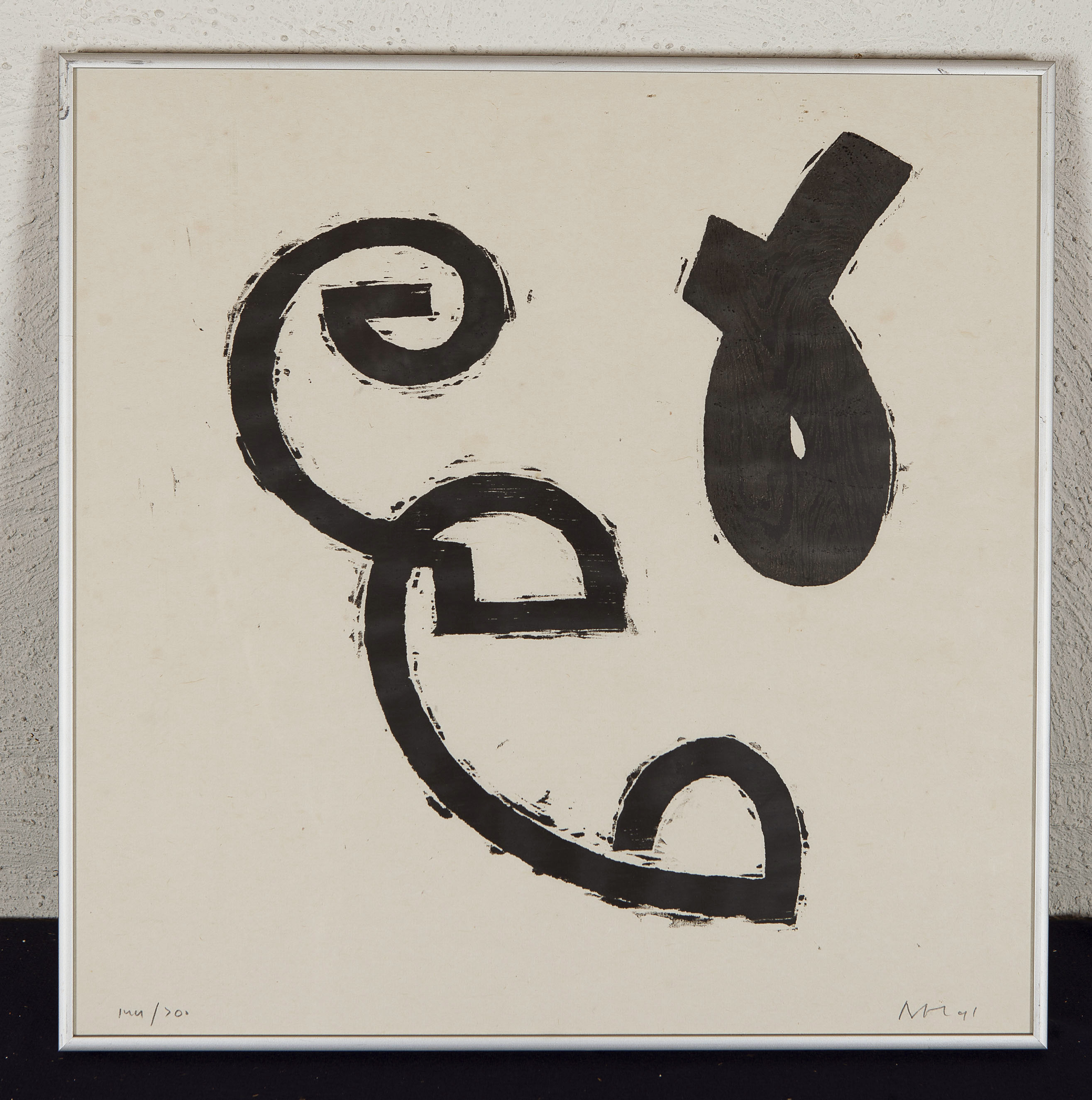 Michel Hoogervorst - (onbekend) - 144/300 - 1991 - houtsnede op papier kopen? Bied vanaf 20!