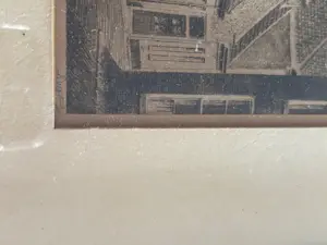 Dirk Harting - Zicht op de toren van de Nieuwe Kerk, Haarlem kopen? Bied vanaf 40!